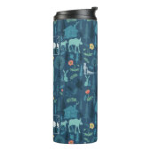 Het Uitzicht van de Alaskan windows Tumblers Thermosbeker (Gedraaid links)