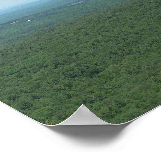 Het Uitzicht van de berg Agamenticus, Maine Poster (Hoek)