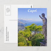 Het Uitzicht van de Berg van Capri Briefkaart (Voorkant / Achterkant)