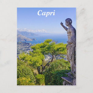 Het Uitzicht van de Berg van Capri Briefkaart