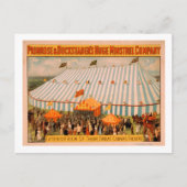 Het Uitzicht van de buitenwereld van de mainstrel  Briefkaart (Voorkant)