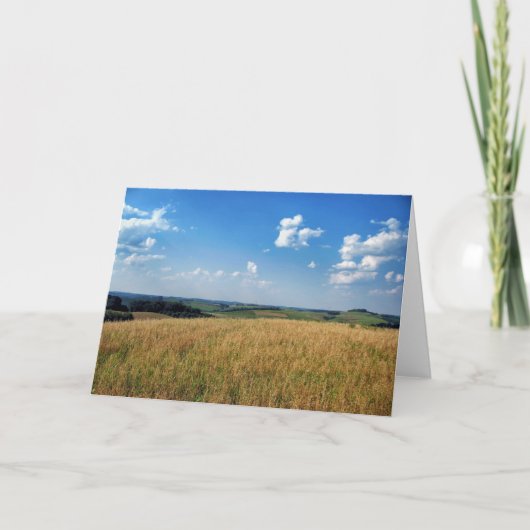 Het Uitzicht van de Gebieden van het boerderij Kaart (Voorkant)