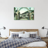 Het Uitzicht van de ingang aan Ft. Mason die gener Canvas Afdruk (Insitu (Slaapkamer))