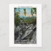 Het Uitzicht van de ingang van een Oude Glaciale G Briefkaart (Voorkant)