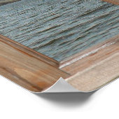 Het Uitzicht van de lach van een Venster Poster (Hoek)