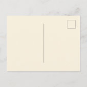 Het Uitzicht van de Lichten van het Meer van de Re Briefkaart (Achterkant)