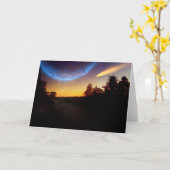 Het uitzicht van de Melkweg Kaart (Gele Bloem)