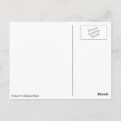 Het Uitzicht van de Nacht van Toronto van het Briefkaart (Achterkant)