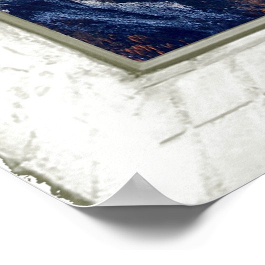 Het Uitzicht van de Peaks van de berg Kromme - het Poster (Hoek)