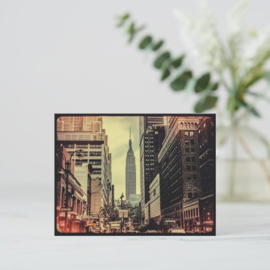 Het Uitzicht van de Straat van het imperium Briefkaart (Staand voorkant)