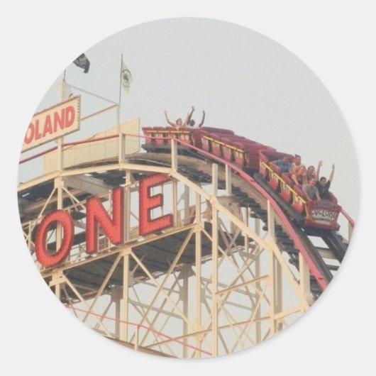 'Het Uitzicht van de Top' Stickers (Voorkant)