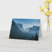 Het Uitzicht van de tunnel van Yosemite Kaart (Gele Bloem)