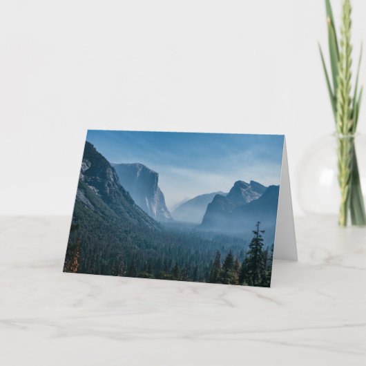 Het Uitzicht van de tunnel van Yosemite Kaart (Voorkant)