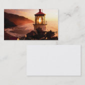 Het Uitzicht van de vuurtoren Visitekaartje (Voorkant / Achterkant)