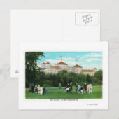 Het Uitzicht van het Hotel van Washington van Golf Briefkaart (Voorkant / Achterkant)