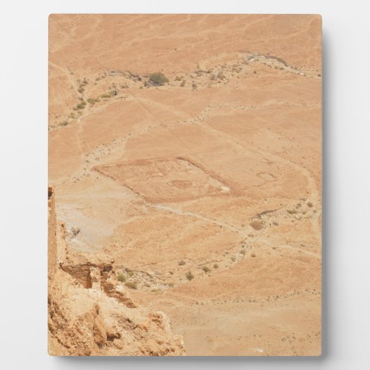 Het Uitzicht van Masada Fotoplaat (Voorkant)