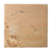 Het Uitzicht van Masada Tegeltje (Voorkant)