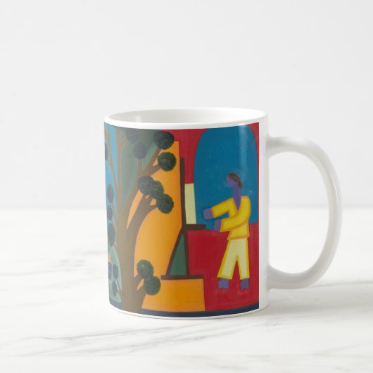 Het Uitzicht van mijn voormalige Studio 2011 Koffiemok (Rechts)