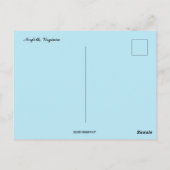 Het Uitzicht van Norfolk Virginia Briefkaart (Achterkant)