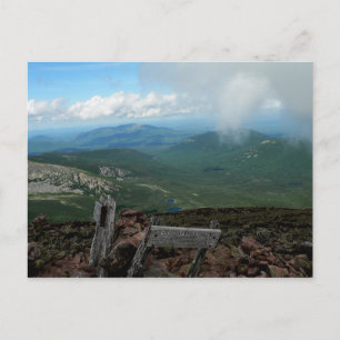 Het Uitzicht van Pamola Peak, Baxter State Park, M Briefkaart