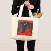 Het Uitzicht van Santo Spirito 2002 Grote Tote Bag (Voorkant (product))