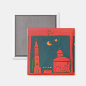 Het Uitzicht van Santo Spirito 2002 Magneet (Voorkant / Achterkant)