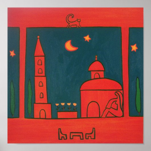Het Uitzicht van Santo Spirito 2002 Poster (Voorkant)