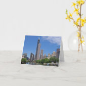 Het uitzicht van schroeit Toren van de Rivier van Kaart (Gele Bloem)