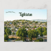 Het Uitzicht van Tadzjikistan Briefkaart (Voorkant)