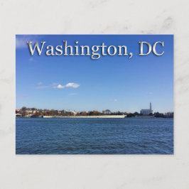 Het uitzicht van Washington, DC Briefkaart