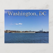 Het uitzicht van Washington, DC Briefkaart (Voorkant)