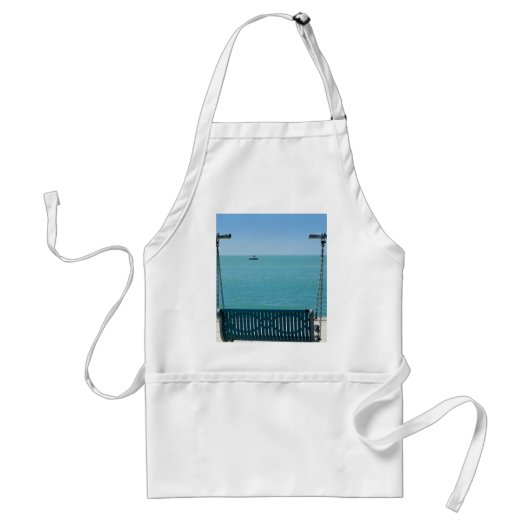 Het Uitzicht waarderen Standaard Schort (Voorkant)