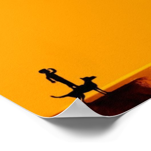 Het Uitzicht ziet eruit Poster (Hoek)