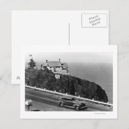 Het uitzoeken op de foto van Cape Fowlweather Briefkaart (Voorkant / Achterkant)