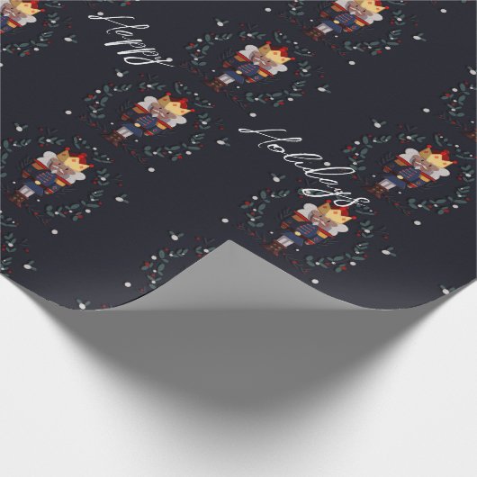 Het UK Notenkraker Wrapping Paper Cadeaupapier (Hoek)