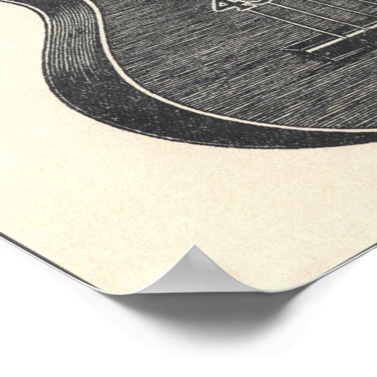 Het Ukulele Poster (Hoek)