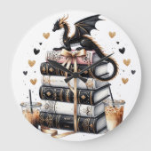 Het ultieme boek Dragon Wall Clock Grote Klok (Voorkant)