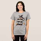 Het ultieme boekendrak tri-blend shirt (Voorkant volledig)
