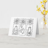 HET ULTIEME ***DANK U DE KAART** KAART (Gele Bloem)