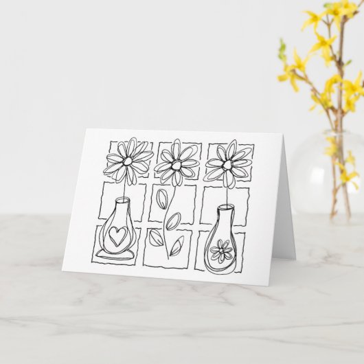 HET ULTIEME ***DANK U DE KAART** KAART (Gele Bloem)