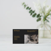 Het ultieme DJ-Visitekaartje Visitekaartje (Staand voorkant)