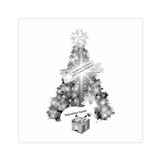 Het ultieme geschenk is Jezus Christus Rubber Stam Rubberstempel (Afrduk)