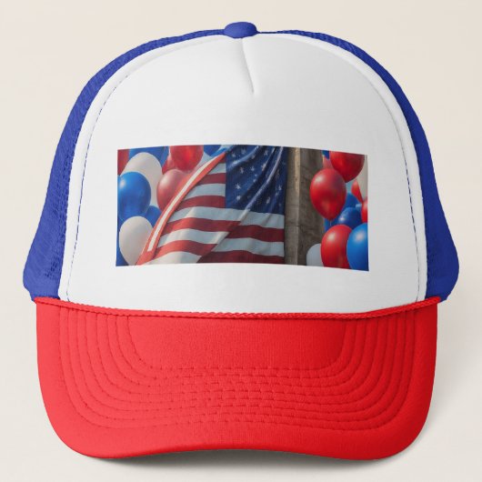 Het ultieme Independence Day Pet! Trucker Pet (Voorkant)