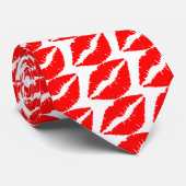 "HET ULTIEME KIST ME"-STROPDAS (GROOT VOOR DE GROE STROPDAS (Opgerold)