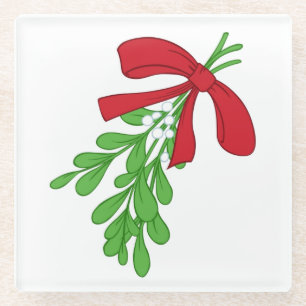 HET ULTIEME "MISTLETOE* CHRISTMAS ONDERZETTER