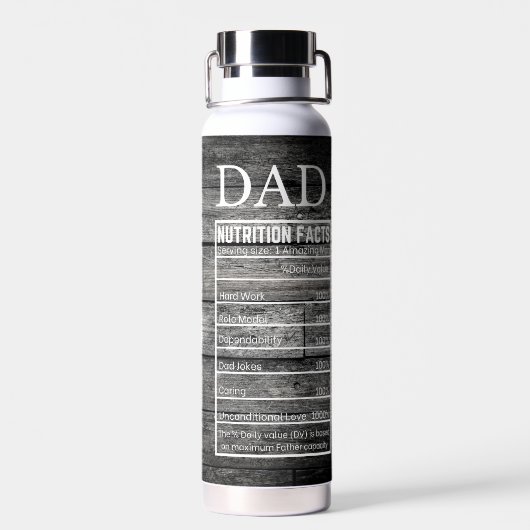 Het ultieme rolmodel waterfles (Achterkant)