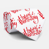 HET ULTIEME STROPDAS "HAPPY BIRTHDAY" VOOR UW MAN (Opgerold)