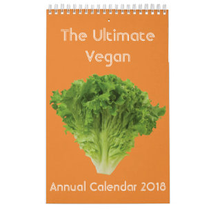 Het ultieme Vegan-jaarrooster 2018 Kalender