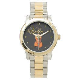 Het ultieme vioolhorloge van Leslie Harlow Horloge