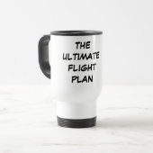 Het ultieme vliegplan reisbeker (Voorkant links)